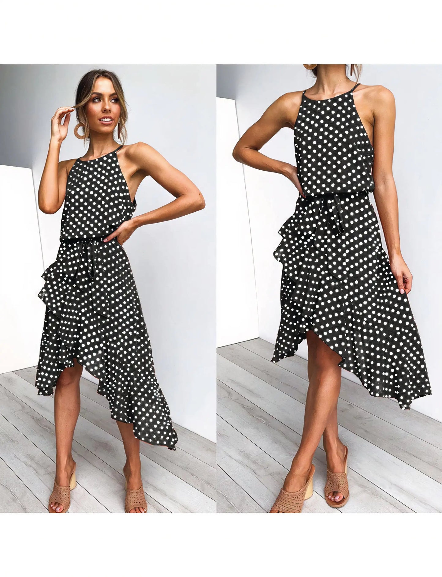 Robe d'été à taches de rousseur