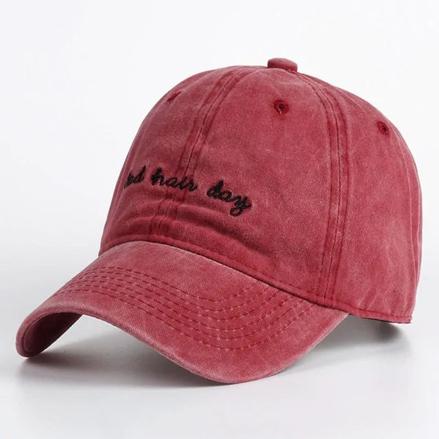 Chapeau de papa décontracté Snapback Letter