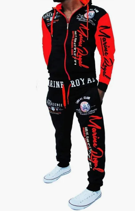 Ensemble de survêtement à capuche pour hommes