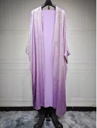 Open Kimono Abaya - Manches courtes