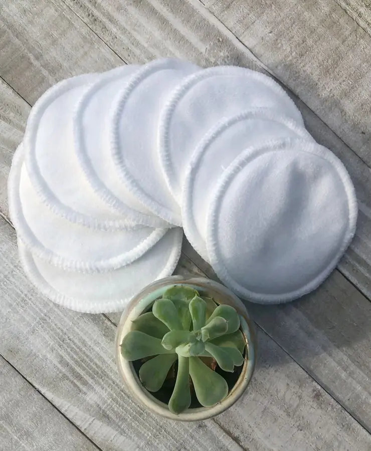 Tampons ronds pour le visage réutilisables (5pcs)