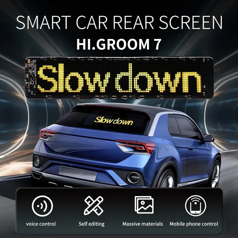 Écran de voiture arrière Bluetooth intelligent
