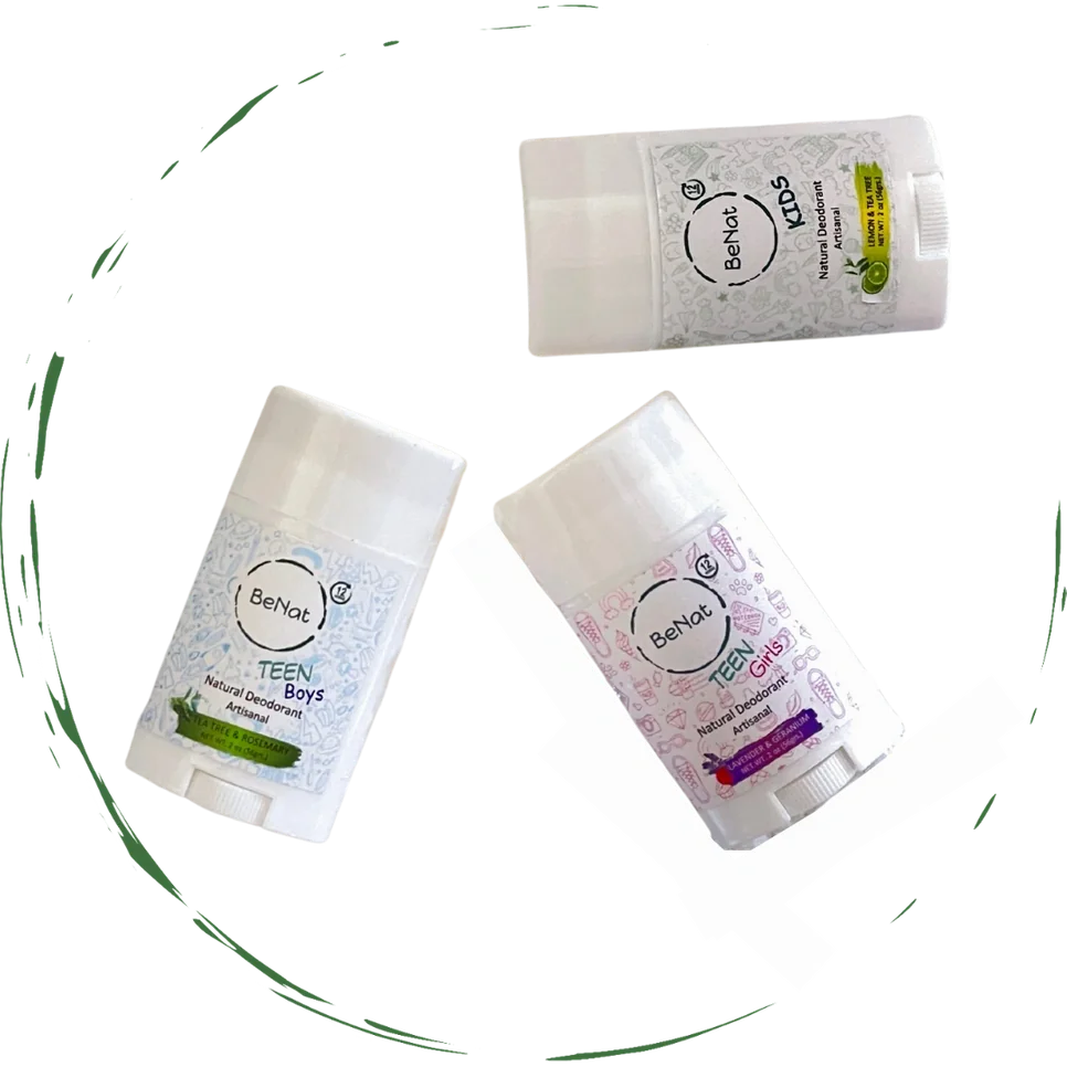 Déodorant entièrement naturel pour enfants et adolescents
