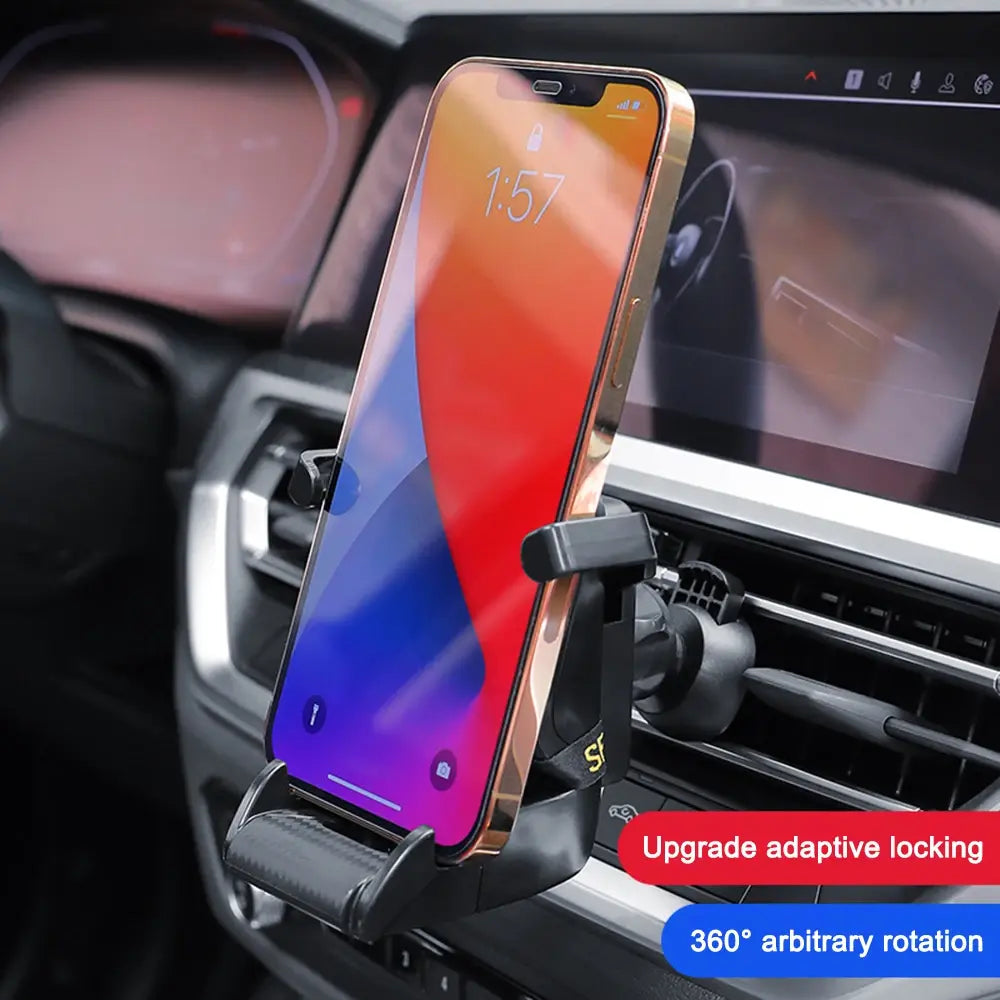 Support de téléphone Forme de siège de course