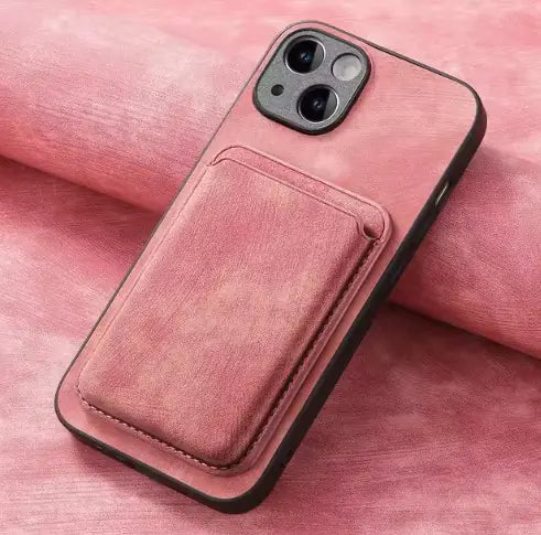 Étui de téléphone de poche magnétique pour carte