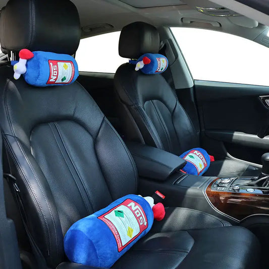 Oreiller de voiture pour bouteille d'azote