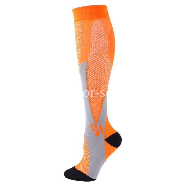 Chaussettes de récupération sportive à compression graduée