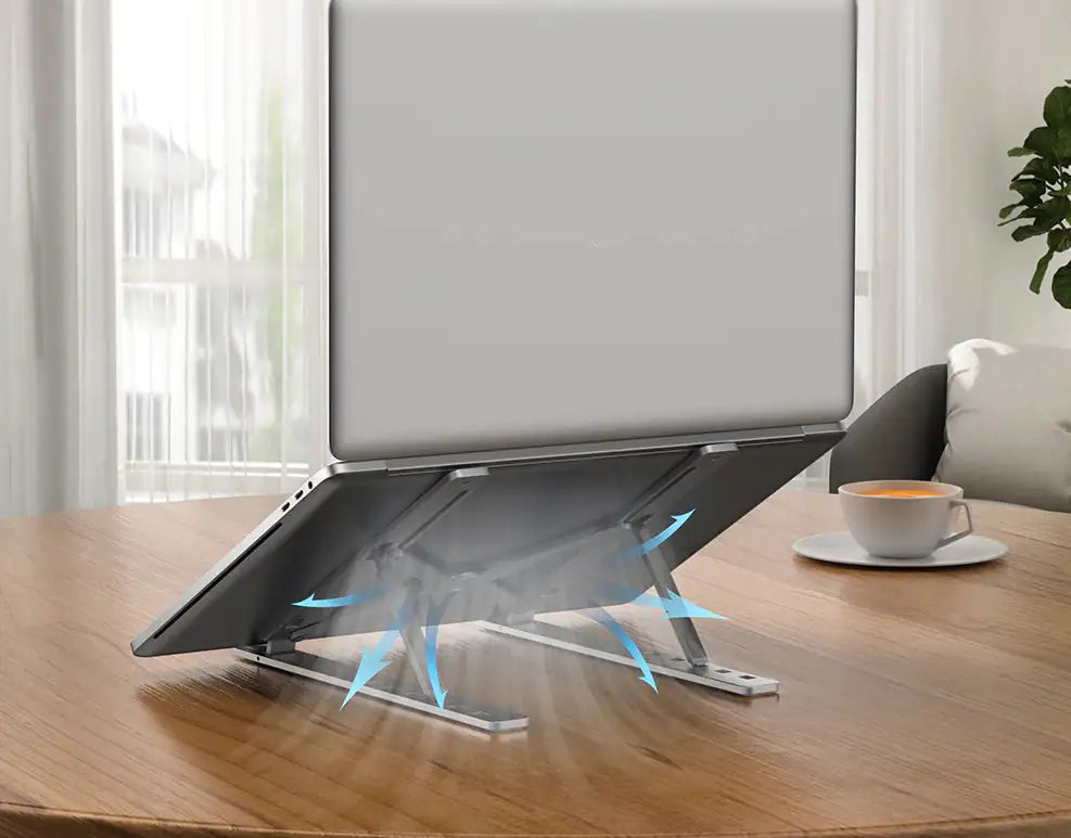 Support pliable pour ordinateur portable