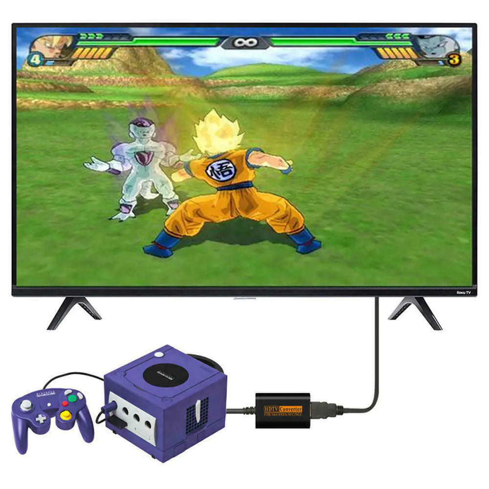 Adaptateur Convertisseur N64 Vers HDMI Câble De Liaison HD Pour Nintendo Gamecube Super NES SNES