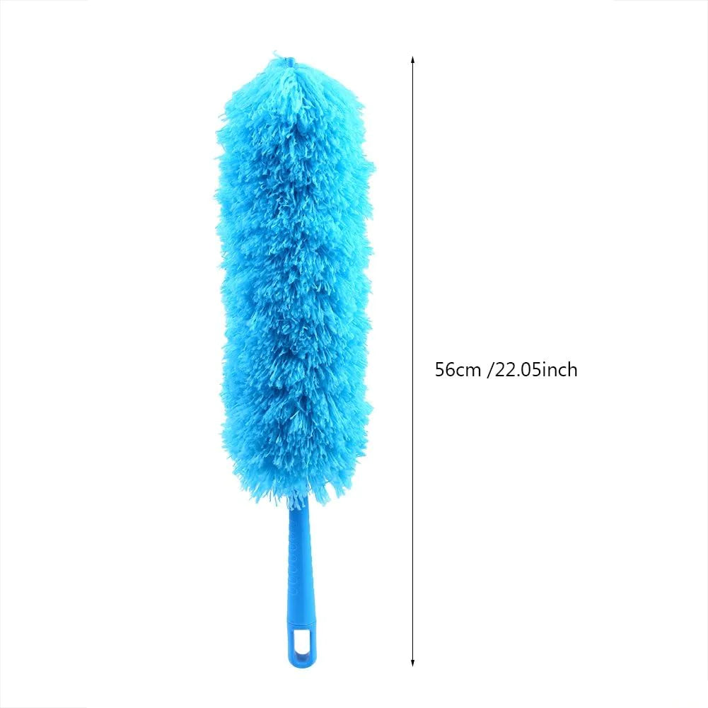Brosse de nettoyage en microfibre Nettoyant pour poussière Poignée pliable Ventilateur de plafond souple