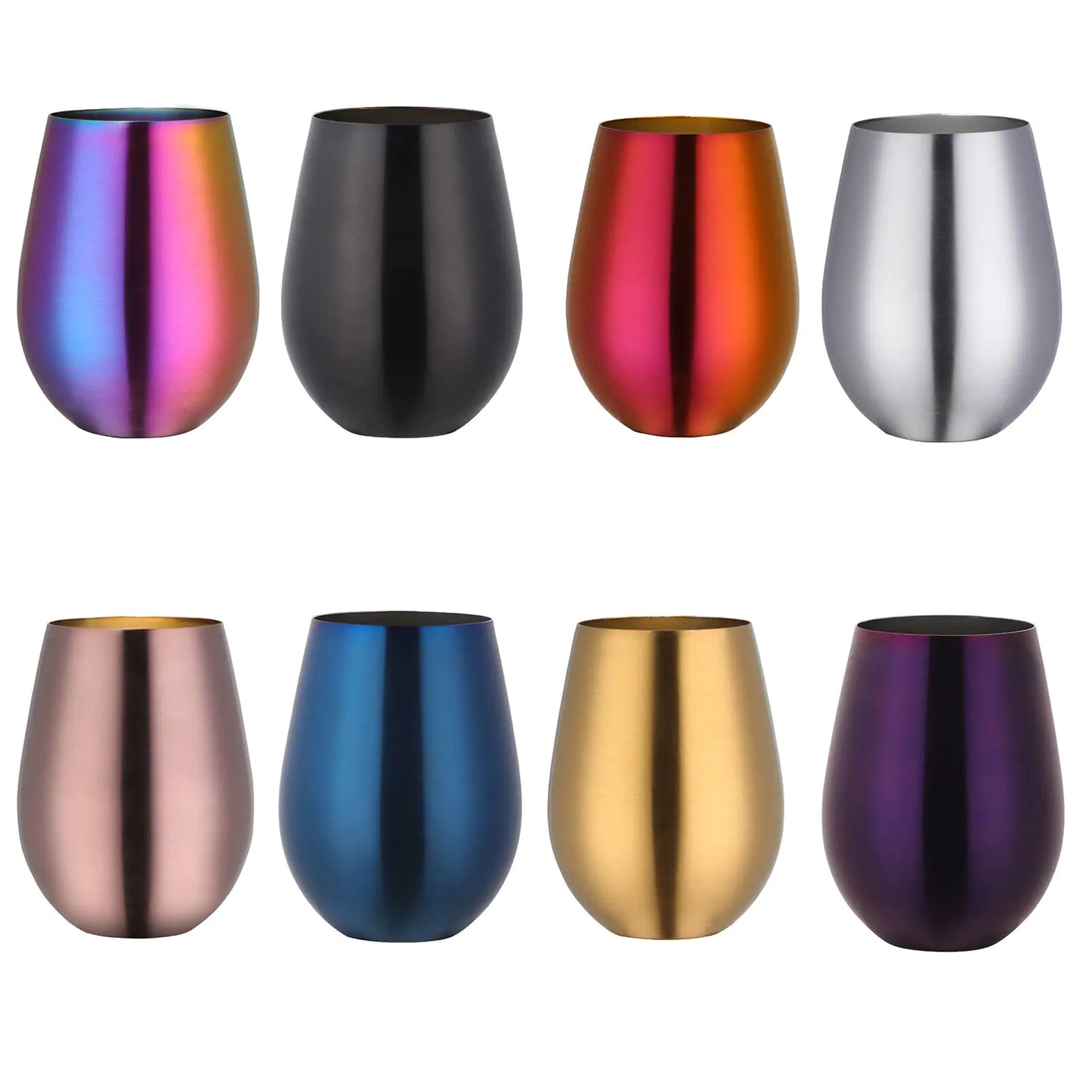 Tasse à bière et à vin en acier inoxydable