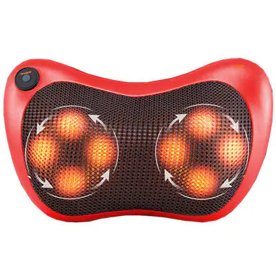 Oreiller de massage du dos et du cou avec chauffage
