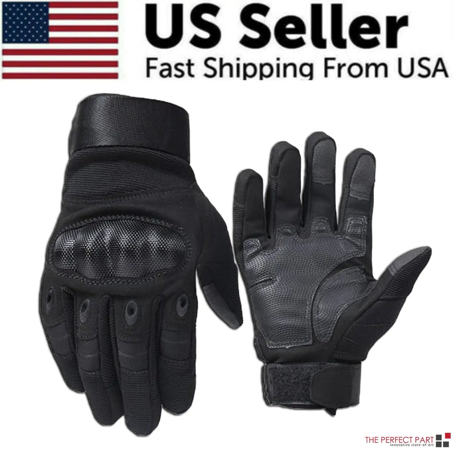 Tactique Moto Motocross Gants à doigts complets Moto Équitation Racing Mittens