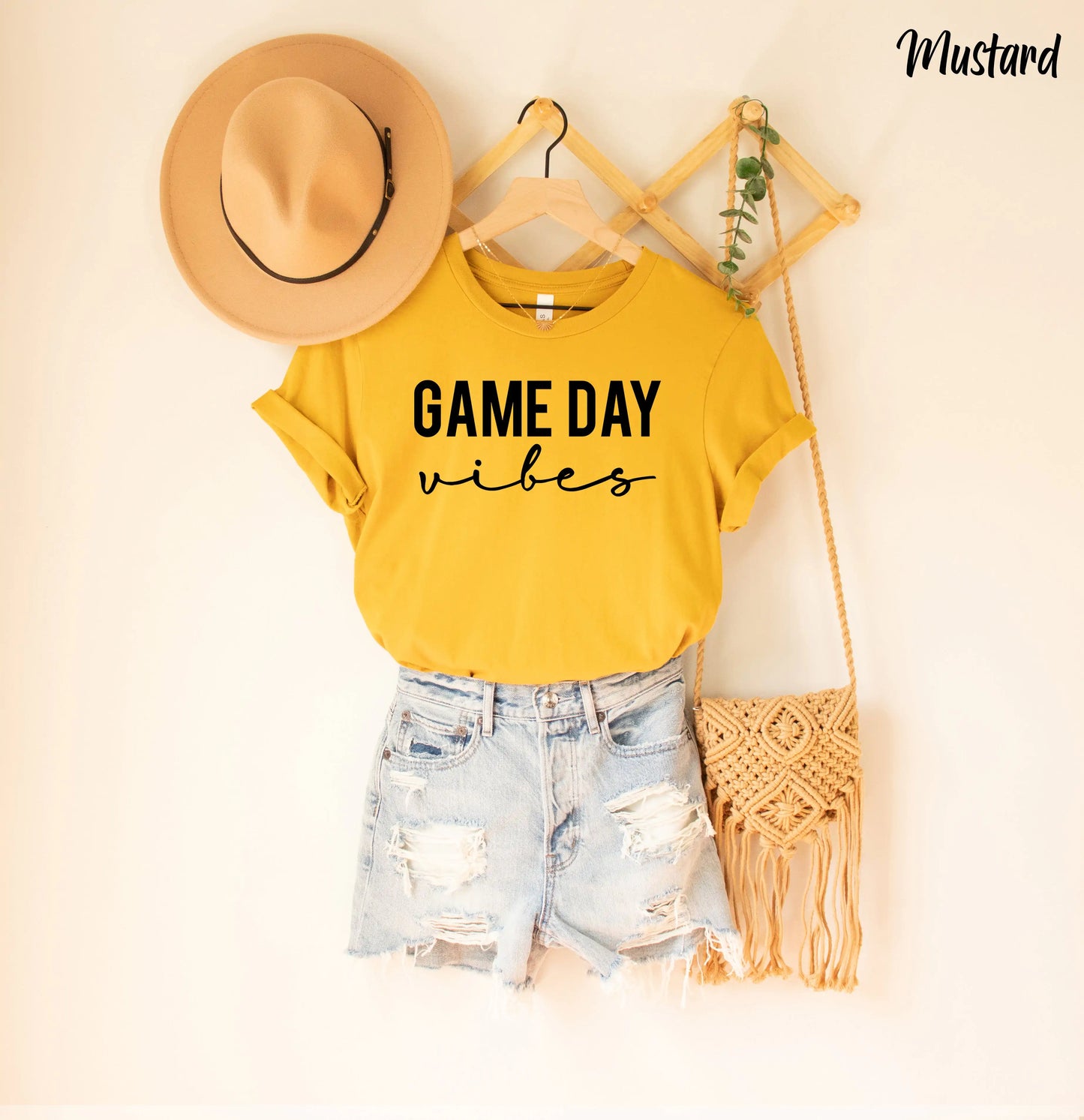Chemise de football du jour du match, chemise du jour du match, tenue des vibrations du jour du match
