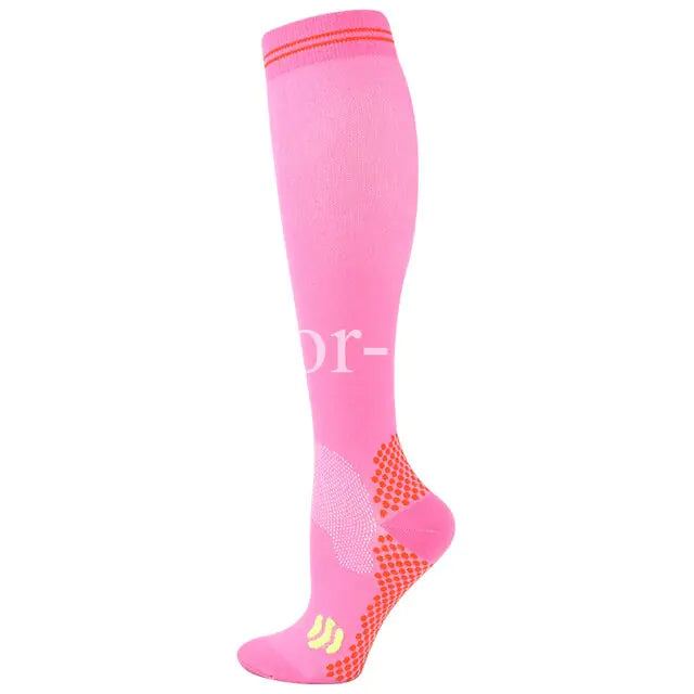 Chaussettes de récupération sportive à compression graduée
