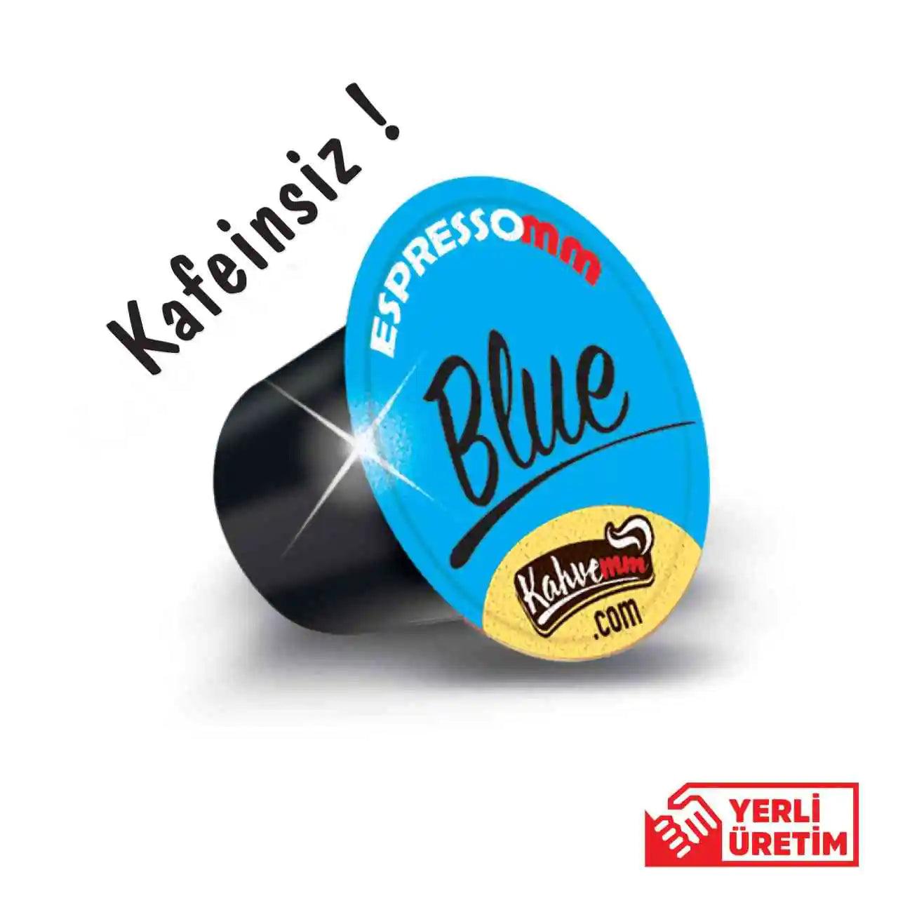 Capsule de café compatible Nespresso bleue Espressomm (10 pièces) - Pbt
