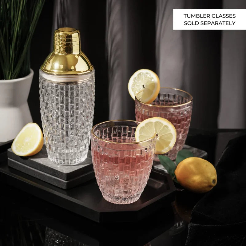 Kit de shaker en verre