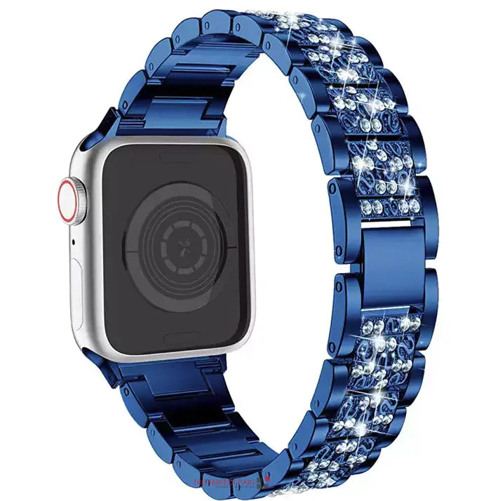 Crystal Bling Band Case iWatch Strap pour Apple Watch Ultra Series 8 7 SE 6 5 4 3