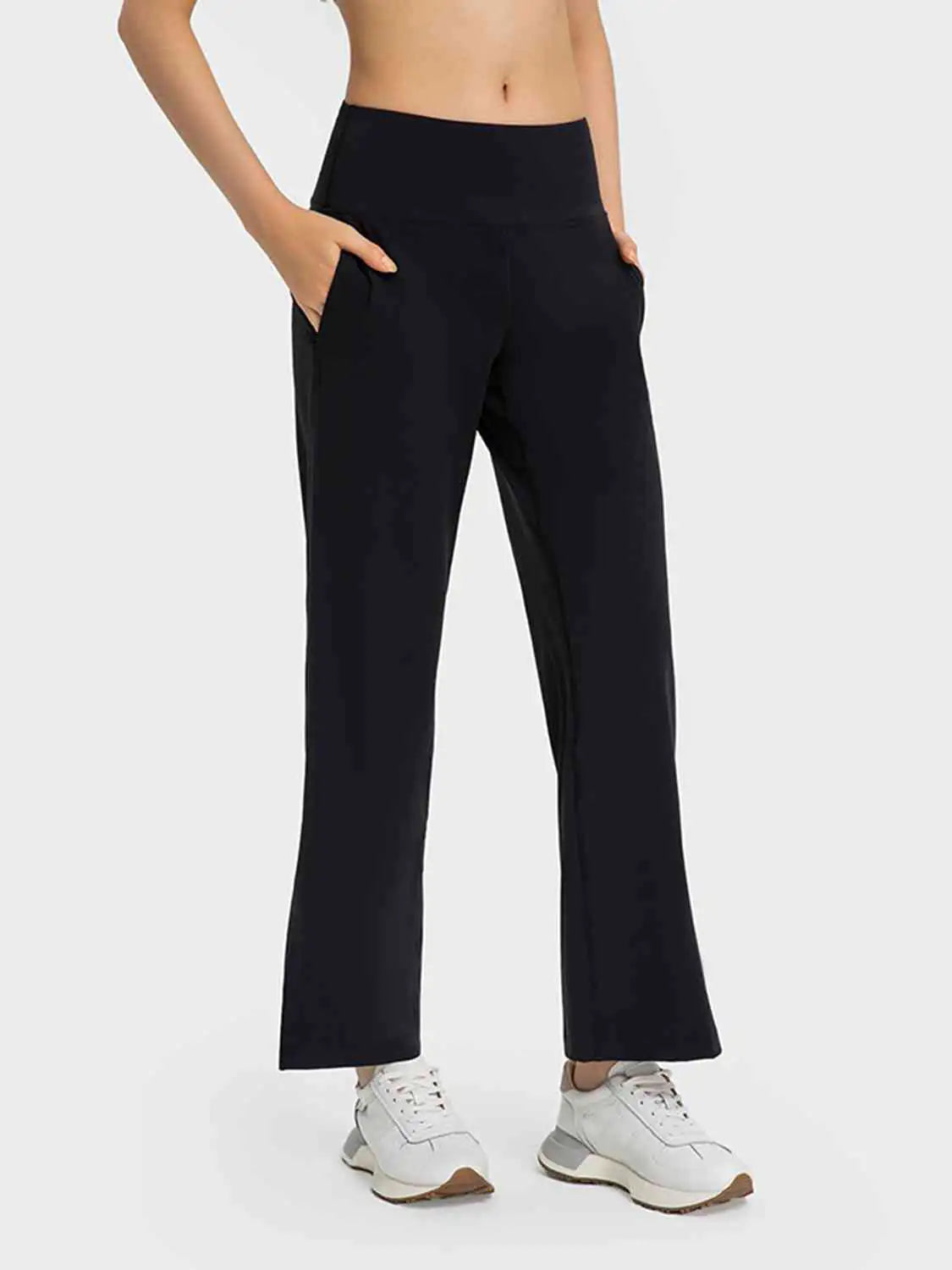 Pantalon de sport à fente