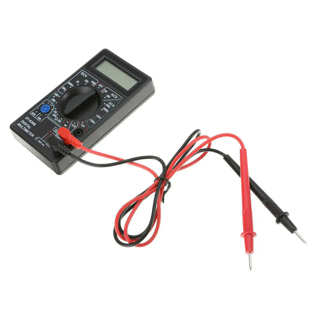 Multimètre numérique 7 Fn AC DC Voltage Volt 10 Amp Current Resistance Ohm Meter