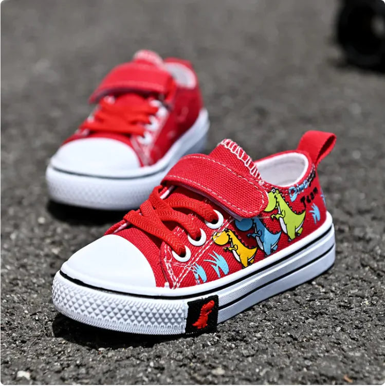 Chaussures en toile pour filles en bas âge