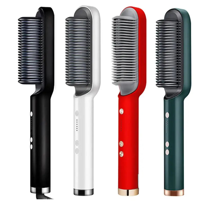 Peigne portable de lissage de la barbe et des cheveux
