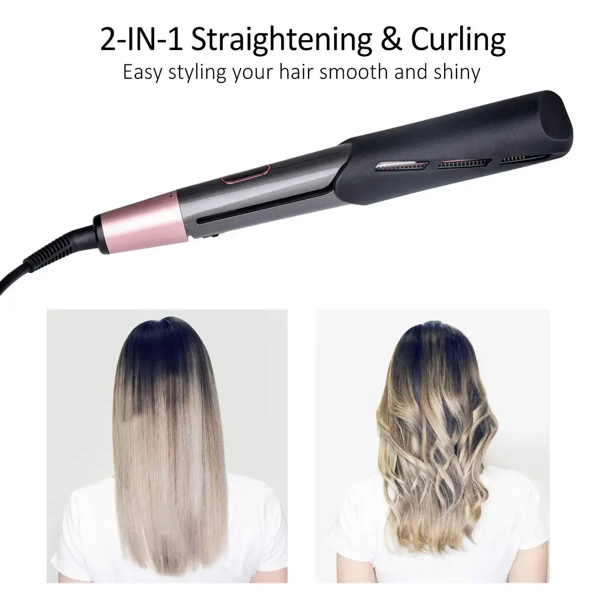 Outil de coiffure 2-en-1
