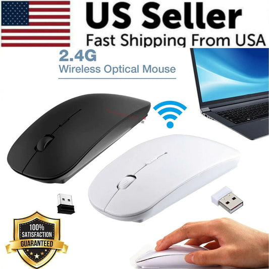 Souris Optique Sans Fil USB 2,4 GHz Pour Apple Mac Macbook Pro Air PC
