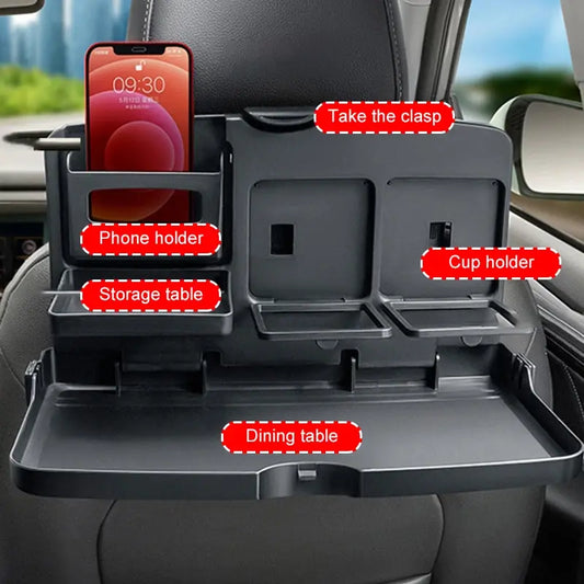 Table à manger arrière de voiture portable multifonction