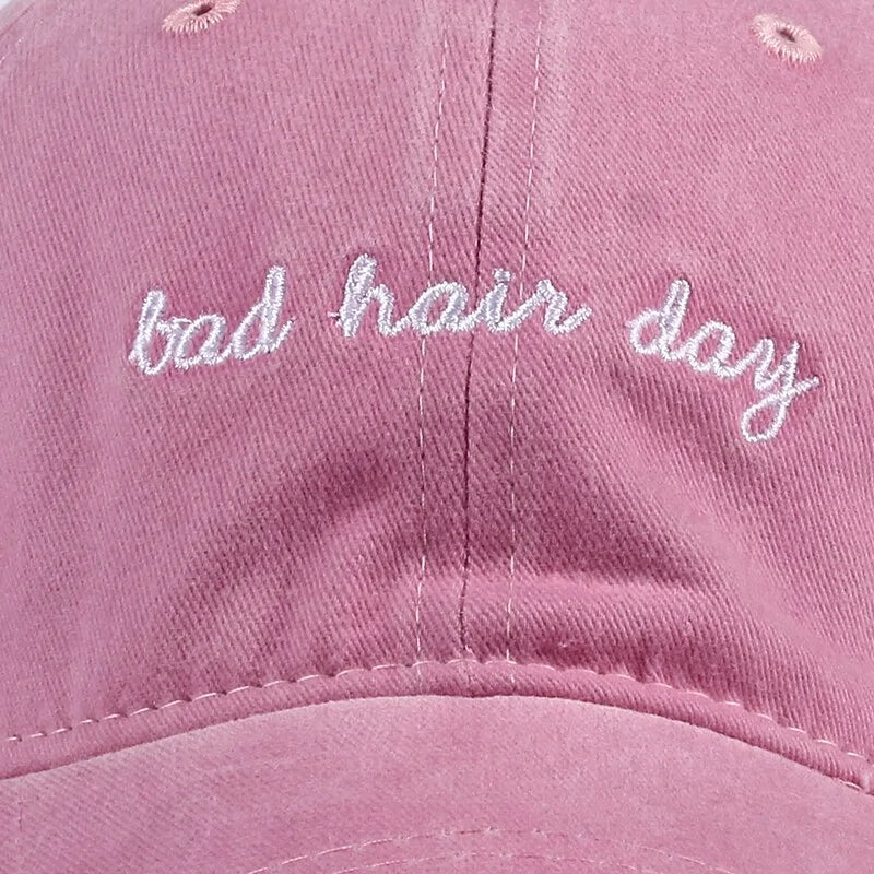 Chapeau de papa décontracté Snapback Letter