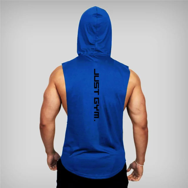 Débardeur à capuche de gym