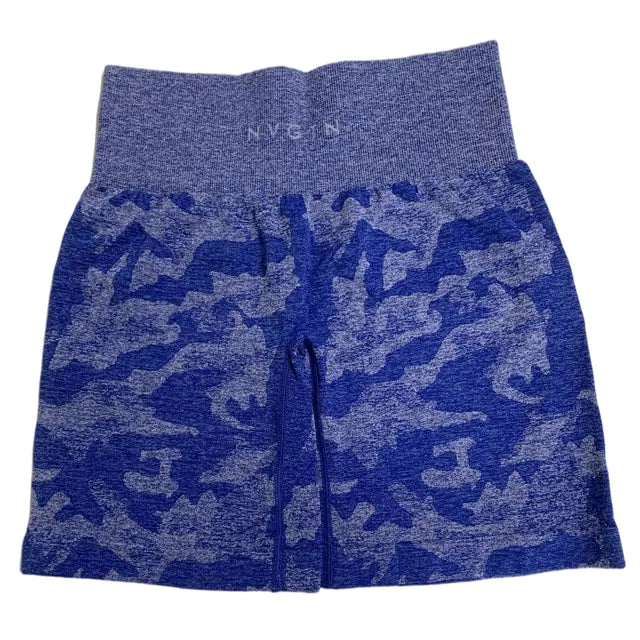 Short sans couture camouflage