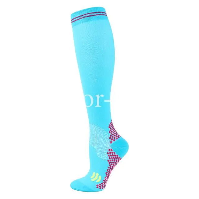 Chaussettes de récupération sportive à compression graduée