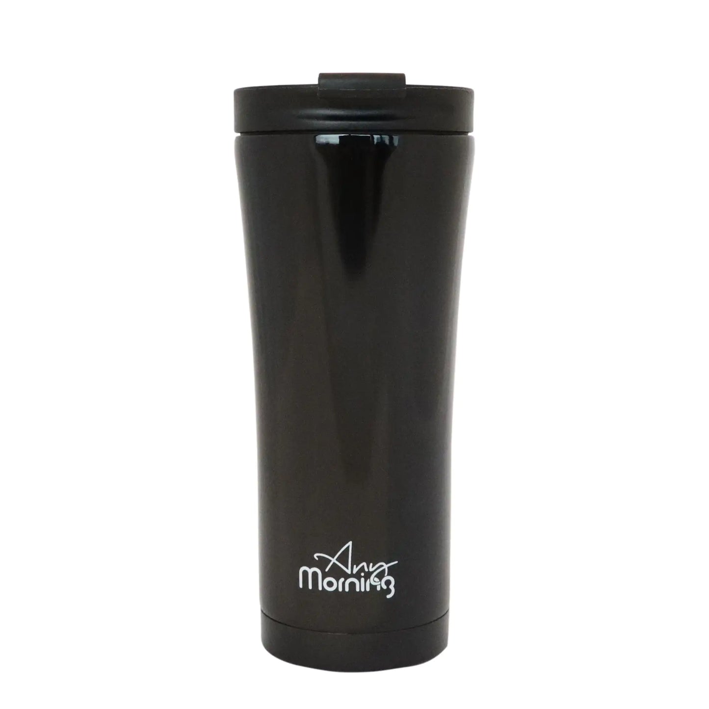 N'importe quel matin SI231905 Tasse de voyage, 15 oz, noir