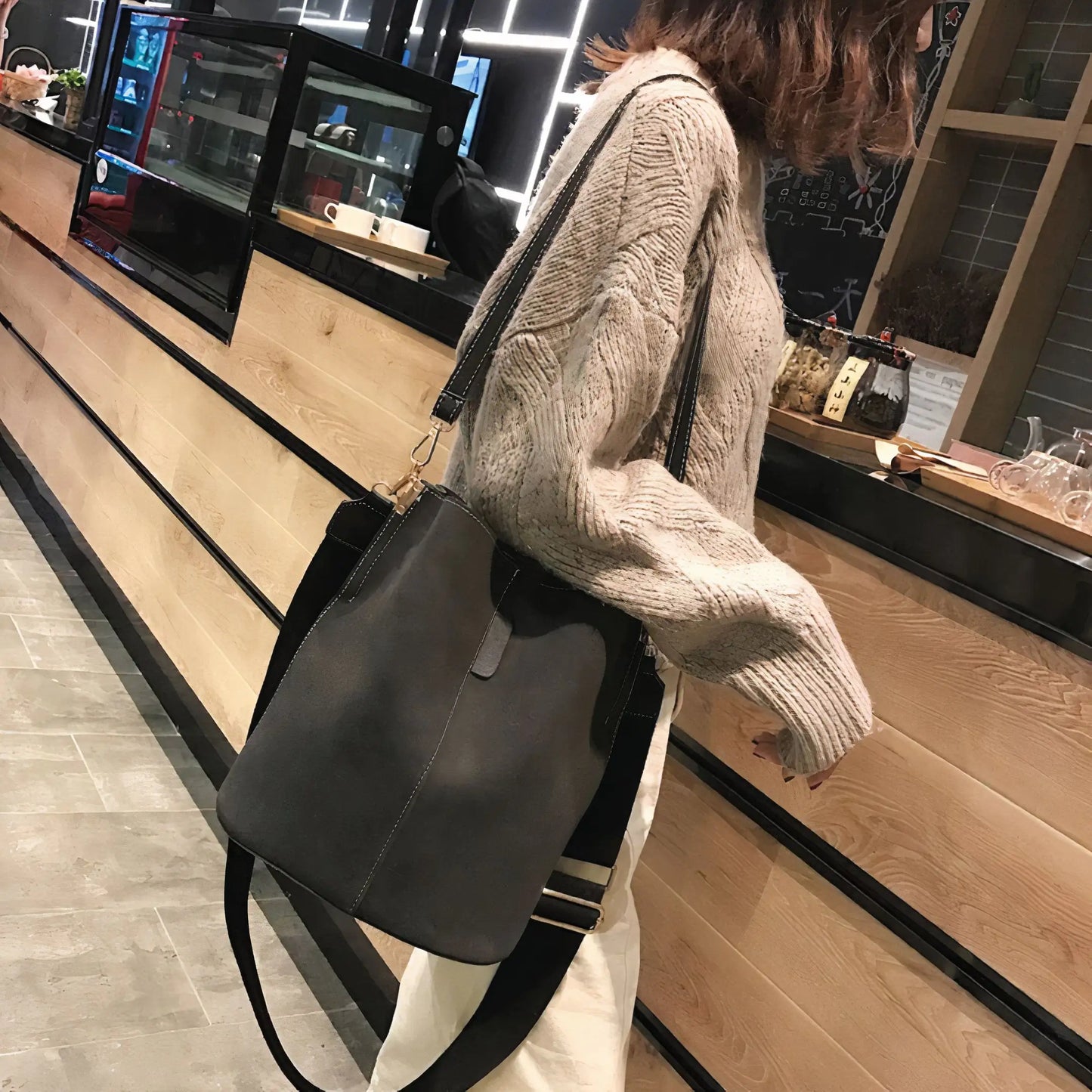 Sac à bandoulière Blake - Noir