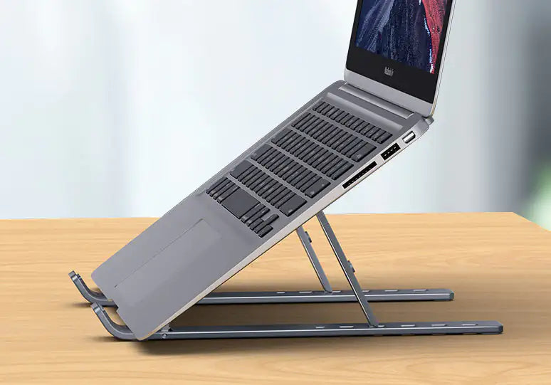Support pliable pour ordinateur portable