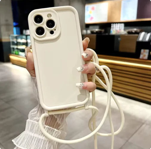 Étui à lanière en silicone souple