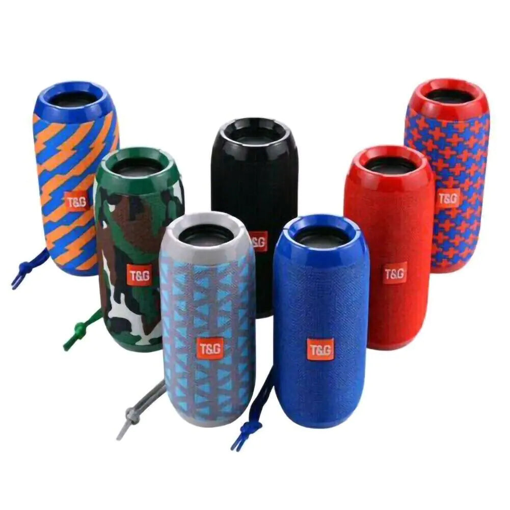 Haut-parleur Bluetooth Sans Fil Étanche Extérieur Stéréo Basse USB/TF/FM Radio LOUD