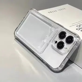Coque de téléphone Soft Card Holder pour iPhone