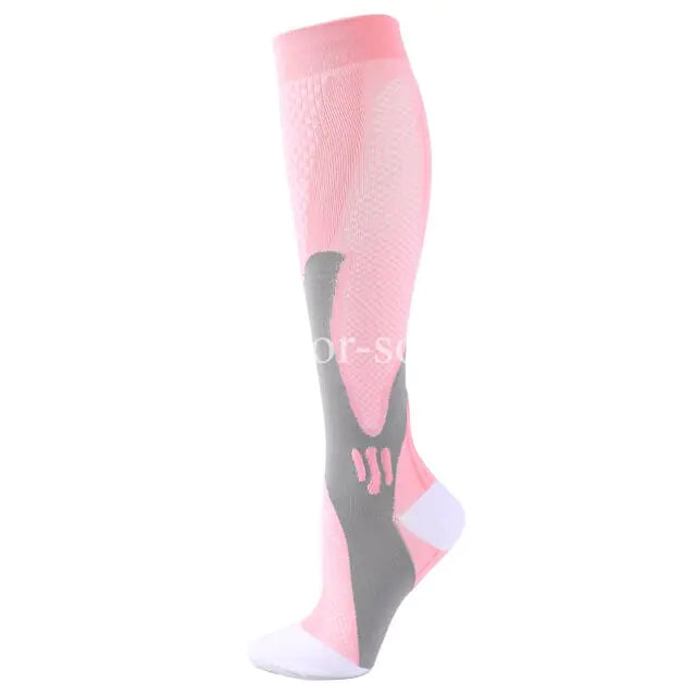 Chaussettes de récupération sportive à compression graduée
