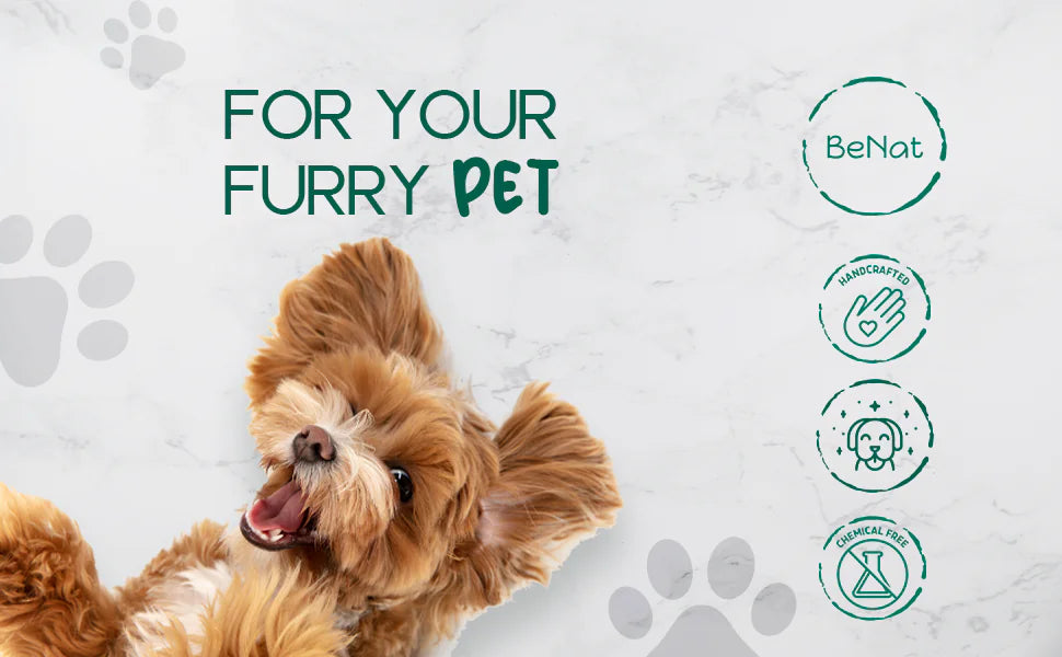 Animaux de compagnie BeNat. Barre de shampooing entièrement naturelle pour animaux de compagnie. Aavoine. 5.8 oz.
