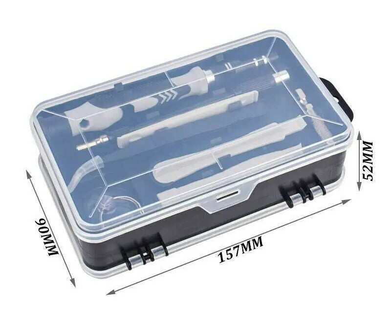 Jeu d'embouts de tournevis magnétiques pour iPhone Kit d'outils Macbook Montre de réparation 117PCS
