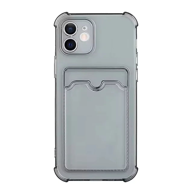 Coque de téléphone Soft Card Holder pour iPhone