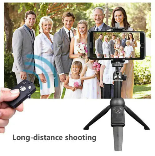 Selfie Stick Trépied 40" Bluetooth Remote Portable pour iPhone et téléphones Android