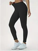 Pantalon de yoga taille haute pour femmes - Coupe élévatrice et élastique