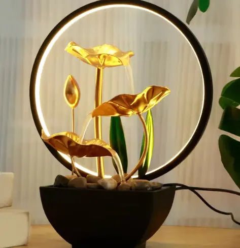 Décor de cascade de circulation de bureau