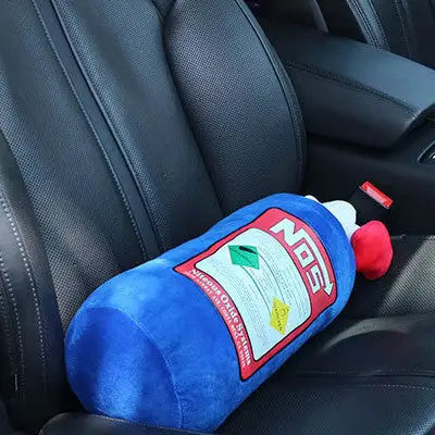 Oreiller de voiture pour bouteille d'azote