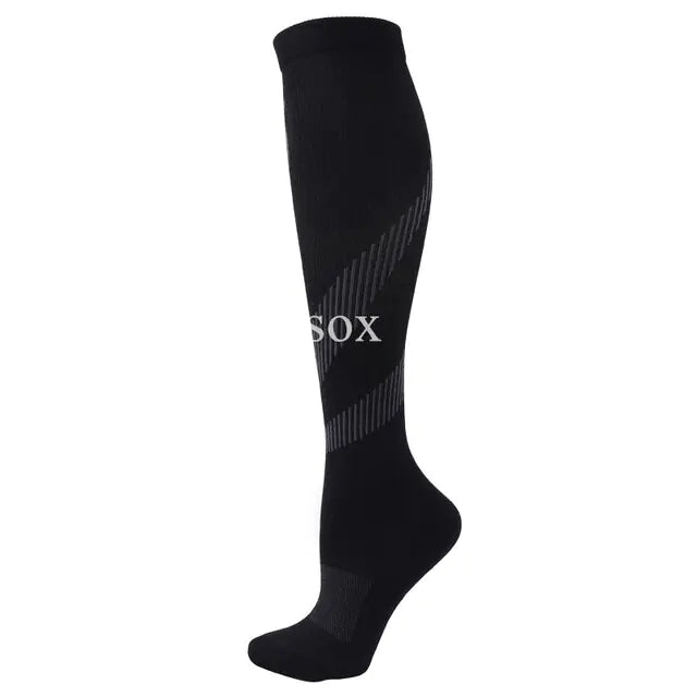 Chaussettes de récupération sportive à compression graduée
