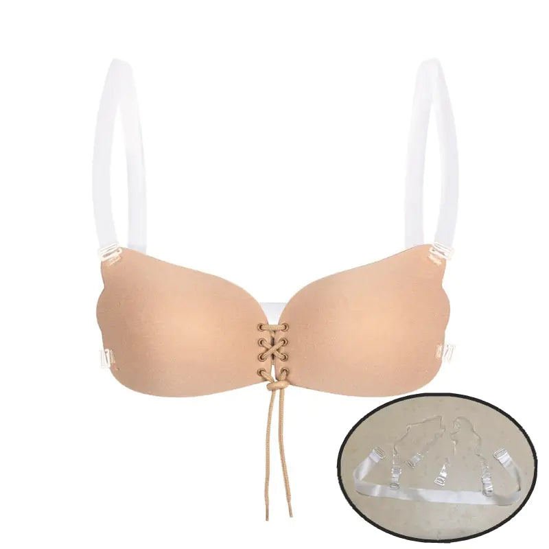Soutien-gorge en silicone push-up invisible