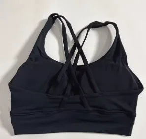Soutien-gorge de sport de fitness à dos croisé pour femmes